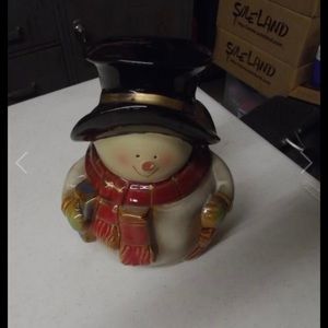Small Gibson Snowman Cookie Jar